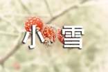 描寫小雪節(jié)氣的祝福語