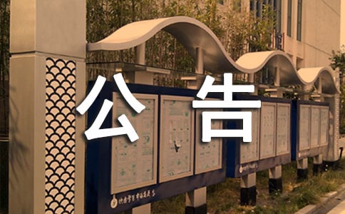 遺失證明及公告格式