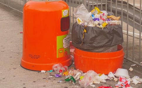 不要亂扔垃圾看圖寫話