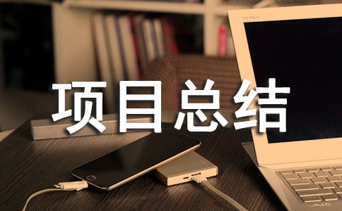 工程項目總結(jié)(精選25篇)